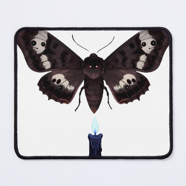 Item preview, Gothic Moth with Candle Flame designed and sold by IllumeInk.