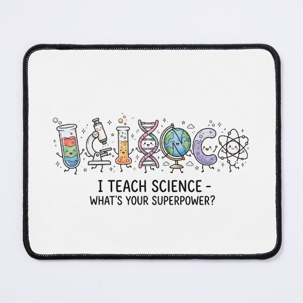 Item preview, Funny Science Teacher Shirt Teach Science What's Your Superpower? Cute Kawaii Lab designed and sold by Yellowriversss.