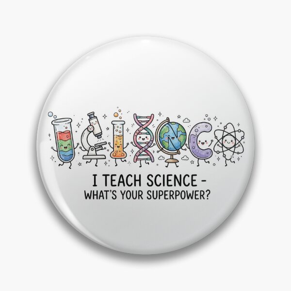 Item preview, Funny Science Teacher Shirt Teach Science What's Your Superpower? Cute Kawaii Lab designed and sold by Yellowriversss.