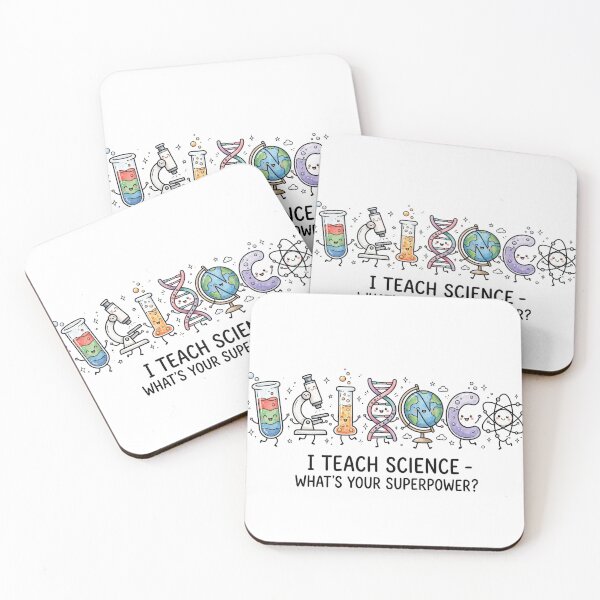 Item preview, Funny Science Teacher Shirt Teach Science What's Your Superpower? Cute Kawaii Lab designed and sold by Yellowriversss.