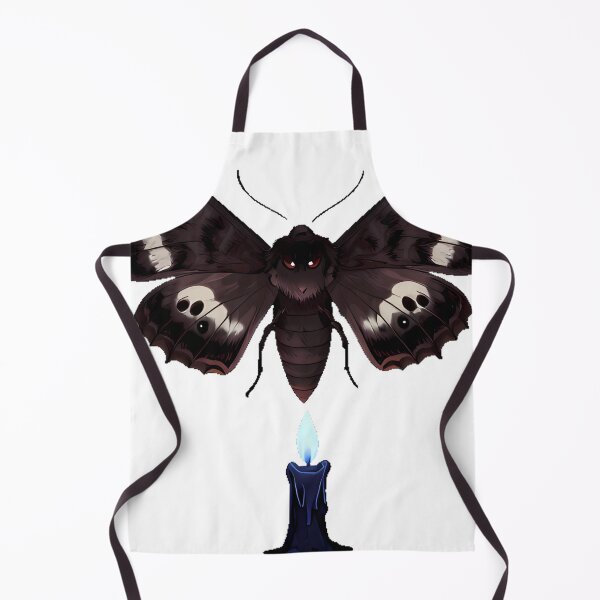 Item preview, Gothic Moth with Candle Flame designed and sold by IllumeInk.