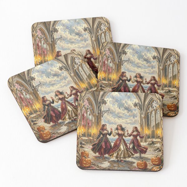 Item preview, Impasto Fantasy Cathedral Ritual Portrait designed and sold by FotoworldEdel.