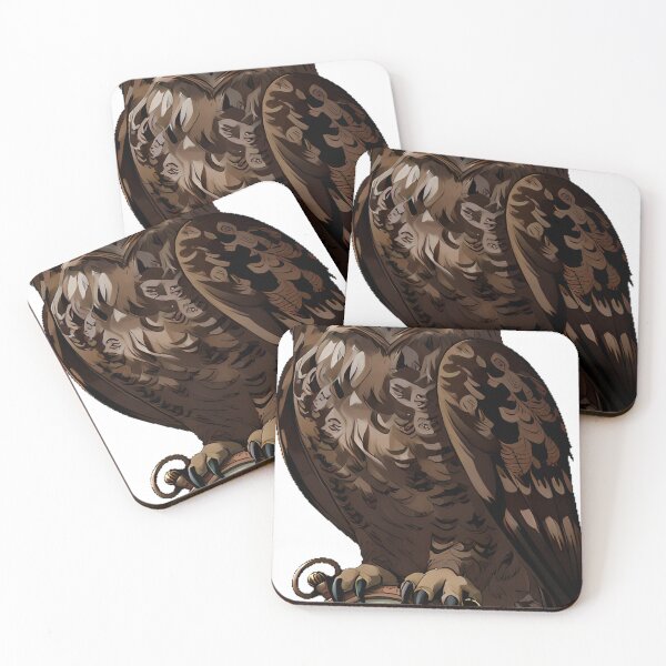 Item preview, Gothic Owl with Pocket Watch designed and sold by IllumeInk.