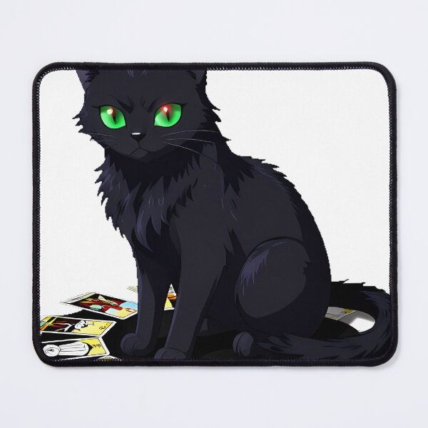 Item preview, Gothic Black Cat with Tarot Spread designed and sold by IllumeInk.