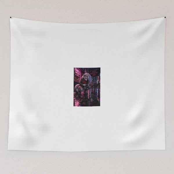 Item preview, Loona Photographng on a Rainy City Street designed and sold by CathryneDelamort.