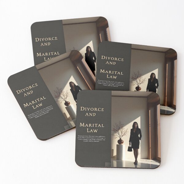 Item preview, Divorce and Marital Law Firm Advertisement: Luxury Attorney Office Poster designed and sold by Creative-RE.