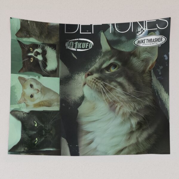 Item preview, Saturday Night Cats designed and sold by LittloGica.
