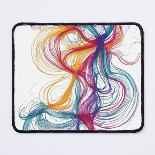 Item preview, Colorful Abstract Floral Pattern | Modern Art Design | Red, Yellow, Orange Flowers designed and sold by Ditstyle.
