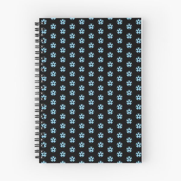 Item preview, Minimalist Sky Blue Soccer Ball Shape Football Sports Graphic designed and sold by pattern-archive.