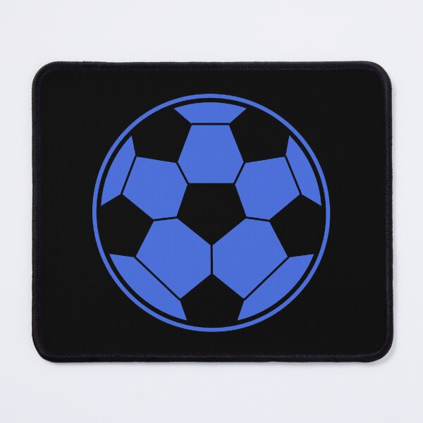 Item preview, Minimalist Royal Blue Soccer Ball Shape Football Sports Graphic designed and sold by pattern-archive.