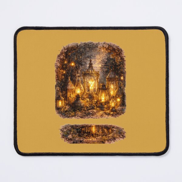 Item preview, Antique Lantern Collection Illustration – Vintage Still Life Design Art designed and sold by MagicMakerPh.