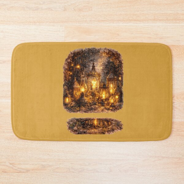 Item preview, Antique Lantern Collection Illustration – Vintage Still Life Design Art designed and sold by MagicMakerPh.