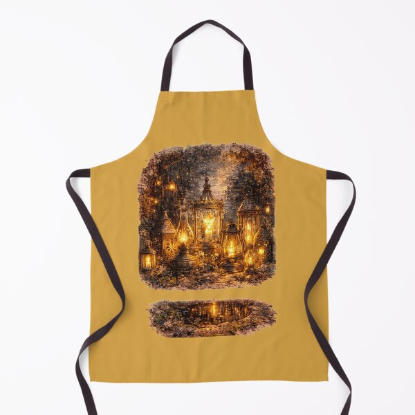 Item preview, Antique Lantern Collection Illustration – Vintage Still Life Design Art designed and sold by MagicMakerPh.