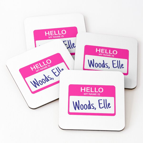 Item preview, Woods comma Elle Nametag designed and sold by moinbridda.