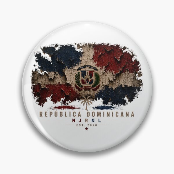 Item preview, República Dominicana Vintage Distressed Flag | NJRNL designed and sold by NJRNL Apparel .
