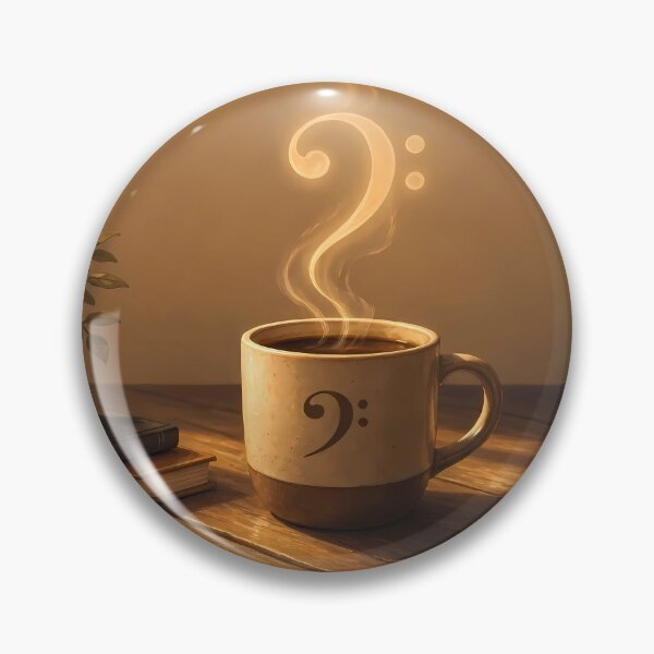 Item preview, Fueled by Coffee and Low Frequencies  - Bass Player Humor designed and sold by Art-Arcade6.