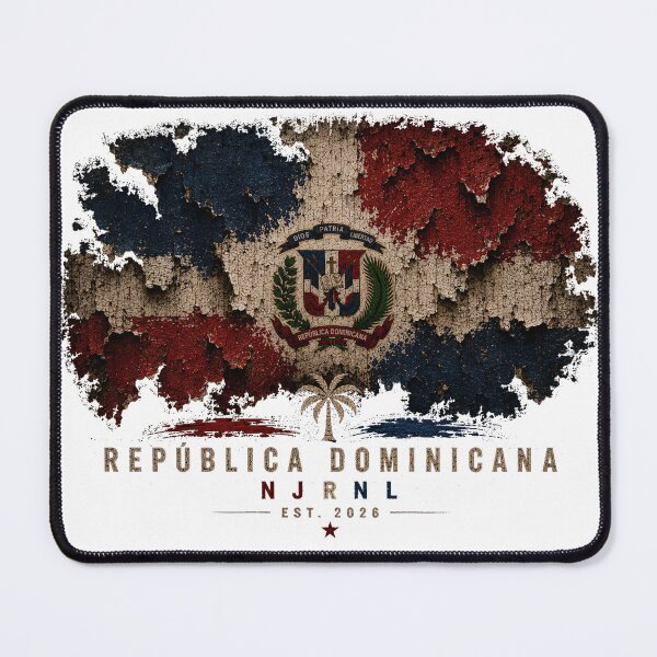 Item preview, República Dominicana Vintage Distressed Flag | NJRNL designed and sold by NJRNL Apparel .
