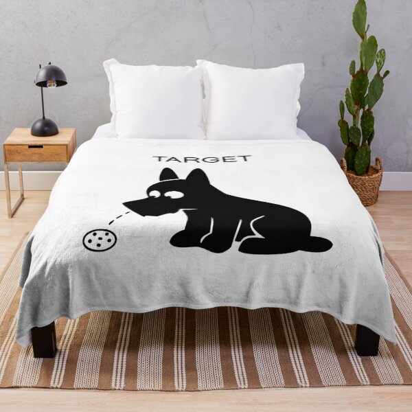 Item preview, Target Funny Black Dog Sticker designed and sold by FUEGO & NOX.