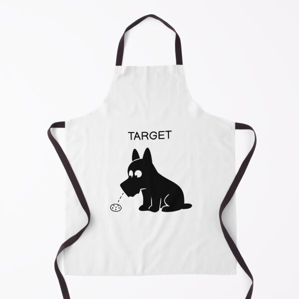 Item preview, Target Funny Black Dog Sticker designed and sold by FUEGO & NOX.