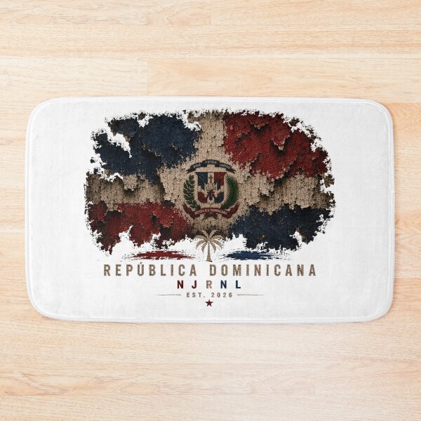 Item preview, República Dominicana Vintage Distressed Flag | NJRNL designed and sold by NJRNL Apparel .