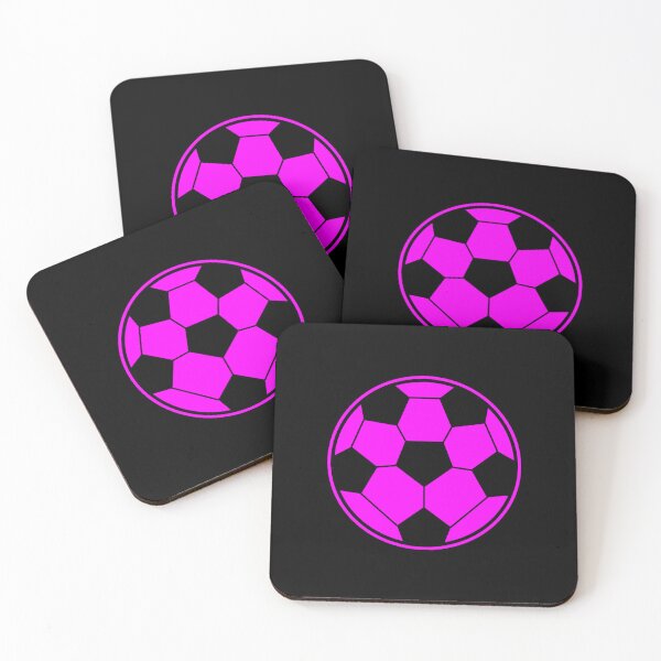 Item preview, Minimalist Magenta Soccer Ball Shape Football Sports Graphic designed and sold by pattern-archive.