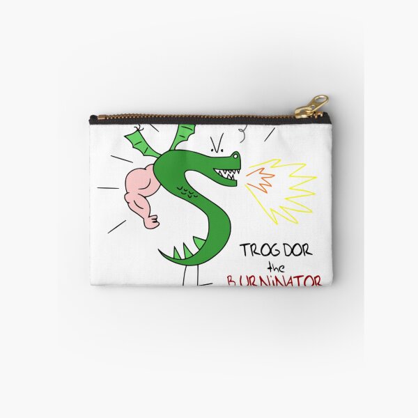 Item preview, Trogdor the Burninator Vintage Cartoon Dragon Funny Fan Art designed and sold by GEARSHIFT GRAPHICS.