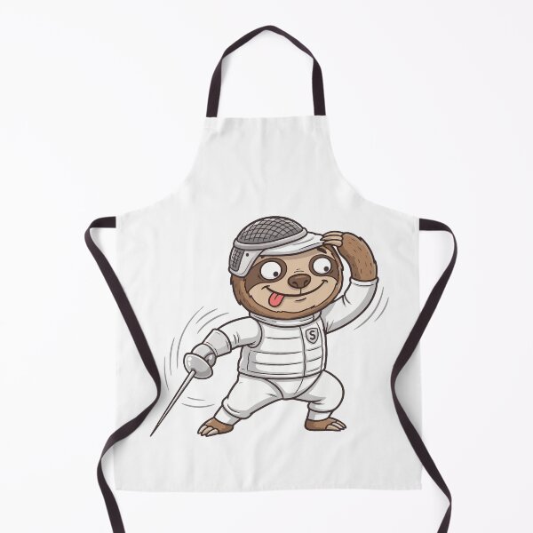 Item preview, Cute sloth Fencing, funny sports design, Sports Gift designed and sold by BobaTeeStore.
