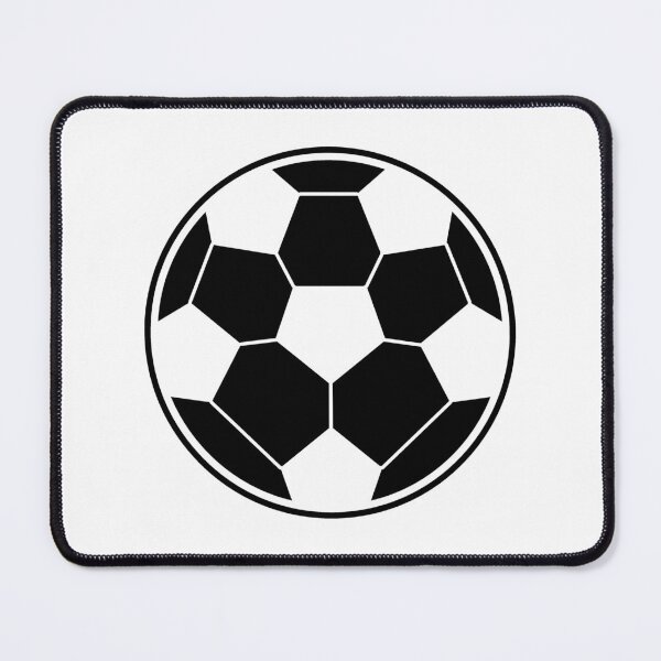 Item preview, Minimalist Black Soccer Ball Shape Football Sports Graphic designed and sold by pattern-archive.