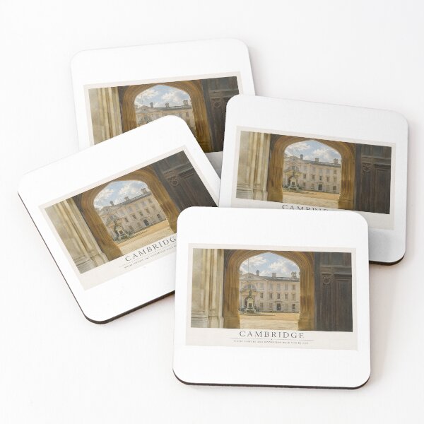 Item preview, Cambridge University Travel Poster | Historic England Fine Art Print designed and sold by Wandered North.