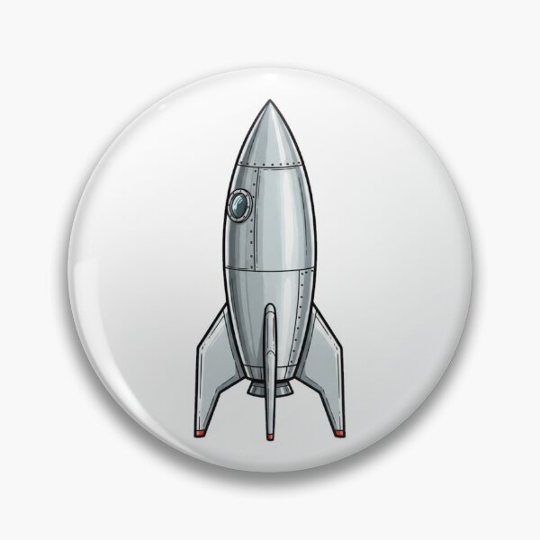 Item preview, Retro Rocket Ship Vintage Space Exploration Art designed and sold by octozap.