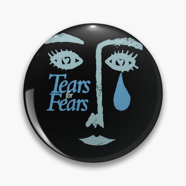Item preview, Light Blue Line Face Outline Big Teardrop Left Side designed and sold by Yacine23.