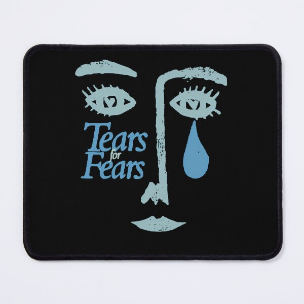 Item preview, Light Blue Line Face Outline Big Teardrop Left Side designed and sold by Yacine23.