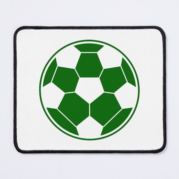 Item preview, Minimalist Dark Green Soccer Ball Shape Football Sports Graphic designed and sold by pattern-archive.