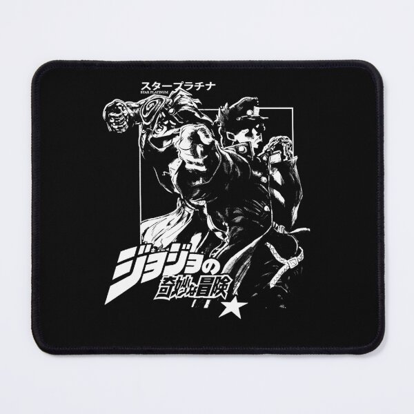 Item preview, High Contrast Black White Anime Character Punching Pose White Star designed and sold by Yacine23.