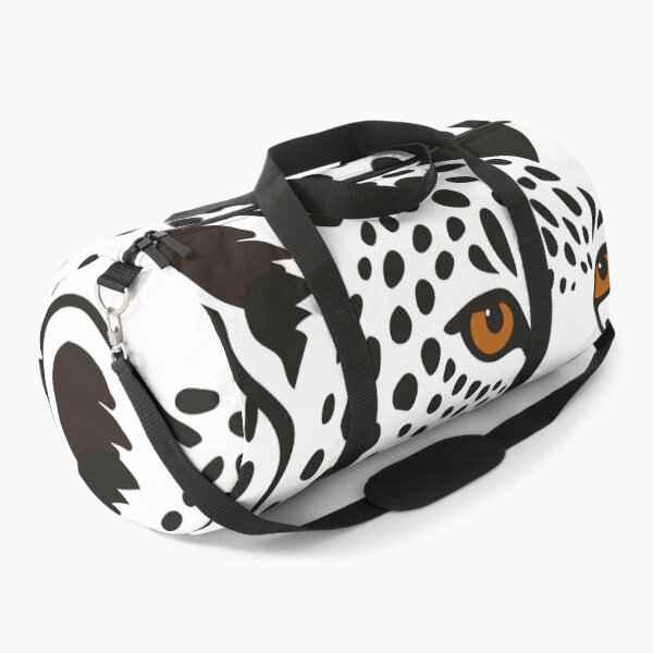 Item preview, Modern Wildlife Illustration, Leopard, Minimalist Animal Portrait, designed and sold by ZanyPaintbrush.