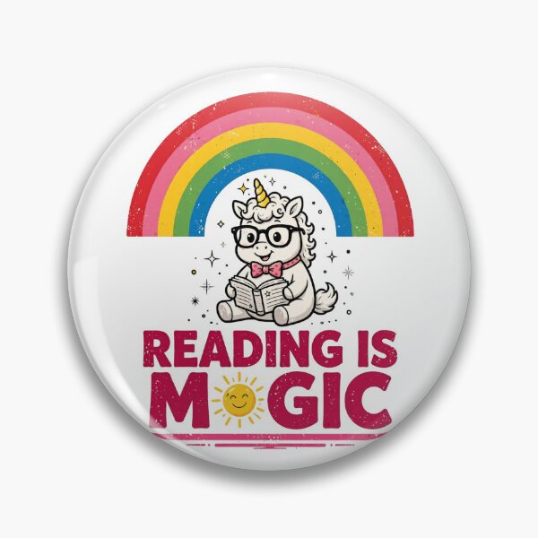 Item preview, Funny Unicorn Librarian Shirt Reading Is Magic Retro Teacher Appreciation designed and sold by Yellowriversss.