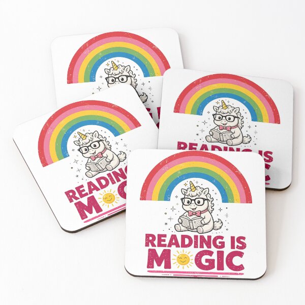 Item preview, Funny Unicorn Librarian Shirt Reading Is Magic Retro Teacher Appreciation designed and sold by Yellowriversss.