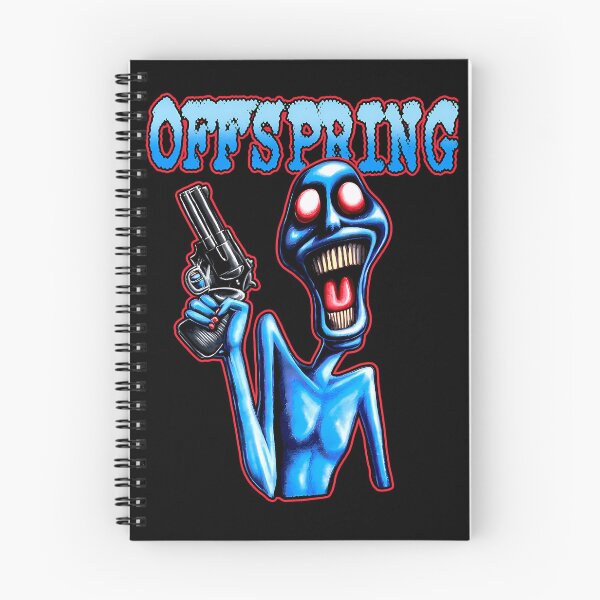 Item preview, Blue Glowing Creature Holding Handgun Red Glowing Eyes Open Mouth designed and sold by Yacine23.