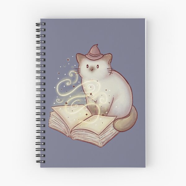 Item preview, Witch cat and spell book designed and sold by Denise, Denisn't.