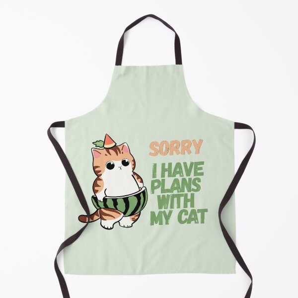 Item preview, Sorry I Have Plans With My Cat designed and sold by lailakhalaf.