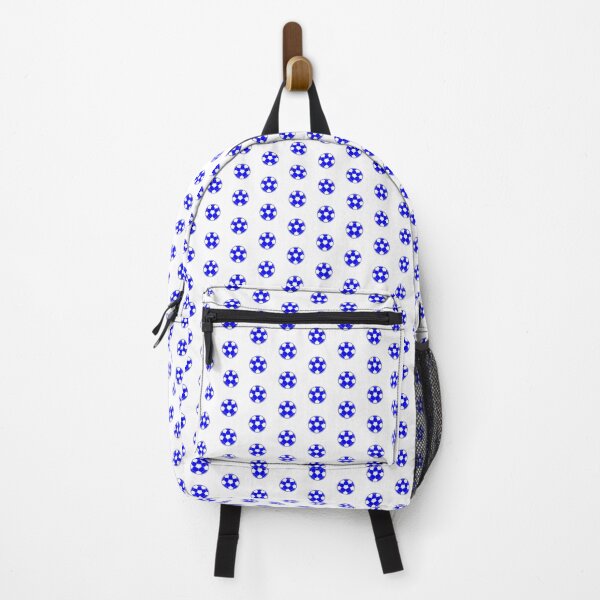 Item preview, Minimalist Blue Soccer Ball Shape Football Sports Graphic designed and sold by pattern-archive.