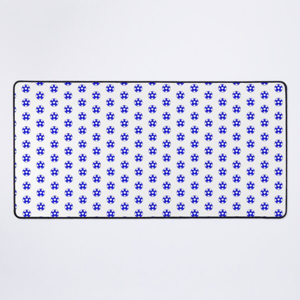 Item preview, Minimalist Blue Soccer Ball Shape Football Sports Graphic designed and sold by pattern-archive.