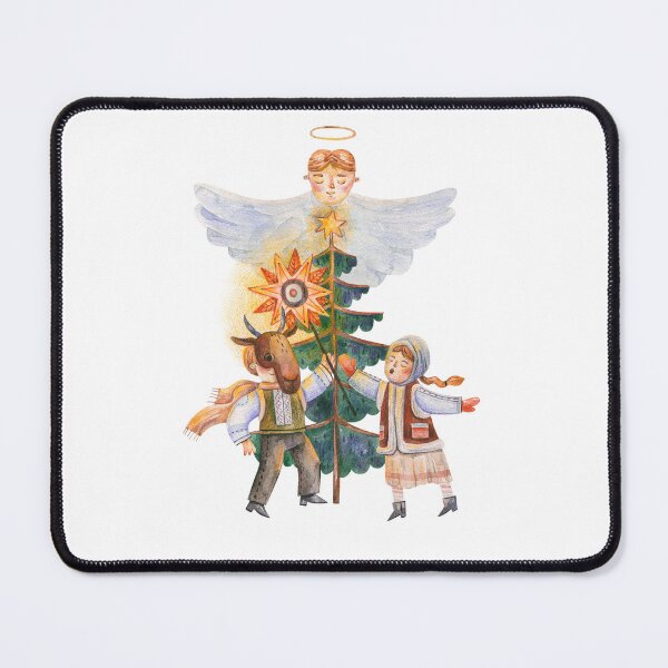 Item preview, Traditional Ukrainian Christmas Caroling With Christmas Angel designed and sold by the-myro.