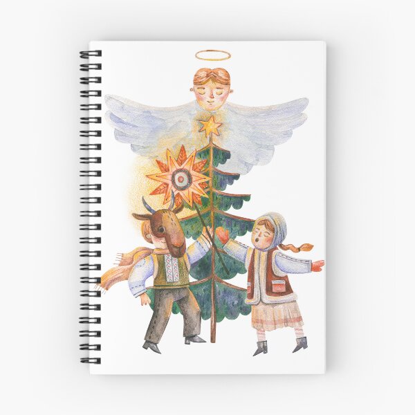 Item preview, Traditional Ukrainian Christmas Caroling With Christmas Angel designed and sold by the-myro.