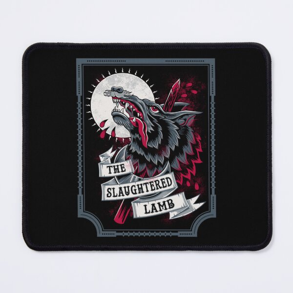 Item preview, Slaughtered Lamb Werewolf Sign designed and sold by AtaraGau.