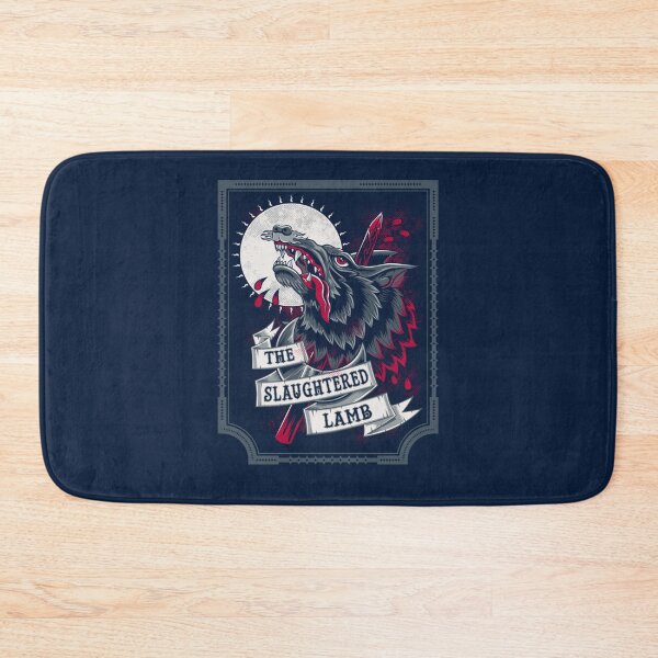 Item preview, Slaughtered Lamb Werewolf Sign designed and sold by AtaraGau.