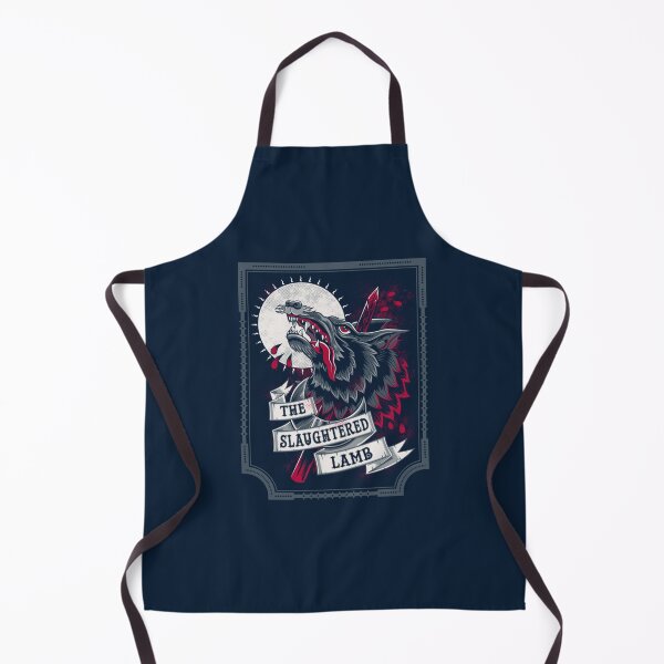 Item preview, Slaughtered Lamb Werewolf Sign designed and sold by AtaraGau.