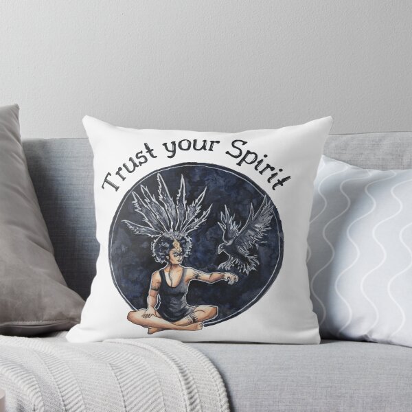 Item preview, Animal Shamanic Meditation Art Spiritual Gift Trust Your Spirit designed and sold by esmavart.