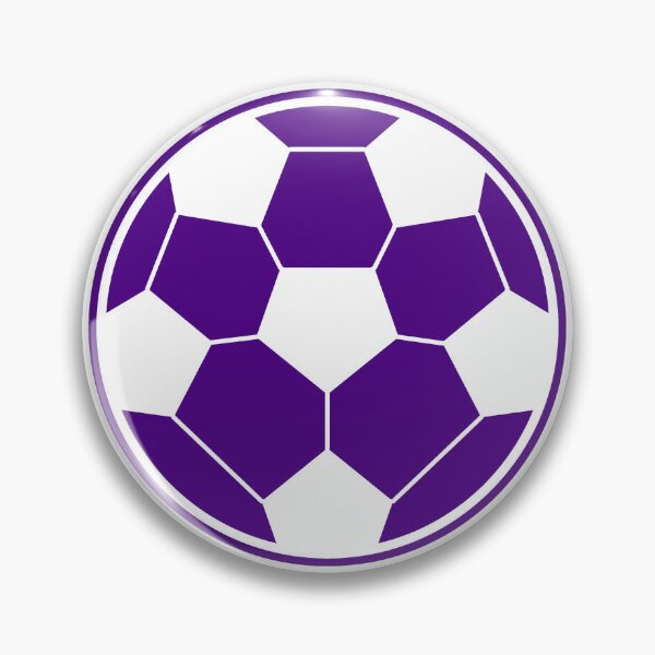 Item preview, Minimalist Dark Purple Soccer Ball Shape Football Sports Graphic designed and sold by pattern-archive.