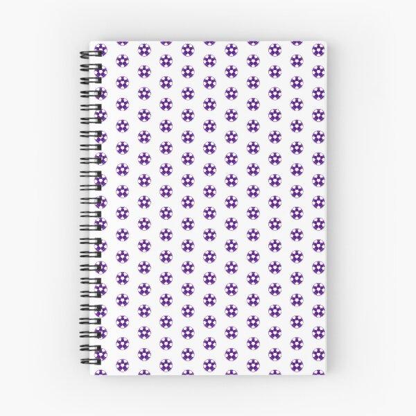 Item preview, Minimalist Dark Purple Soccer Ball Shape Football Sports Graphic designed and sold by pattern-archive.